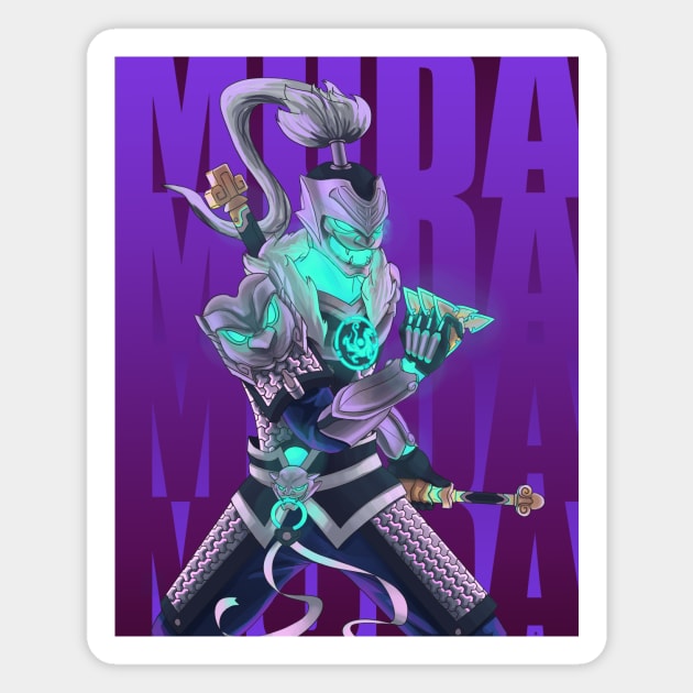 Muda Muda! Genji Magnet by union